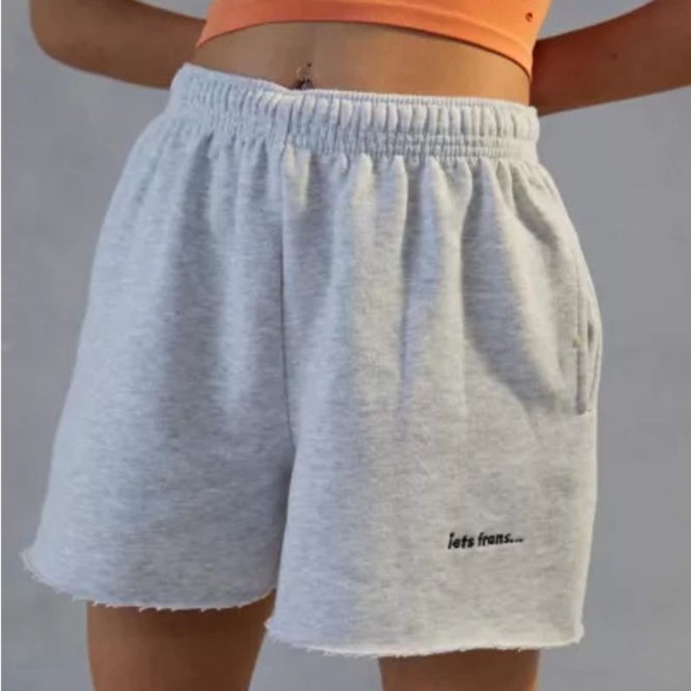 iets frans Cutoff Sweatshorts